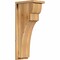 Ekena Millwork Yorktown Rough Sawn Corbel w/Backplate, Western Red Cedar, 8"W x 12"D x 28"H COR08X12X28YOR01RWR - alternate 1